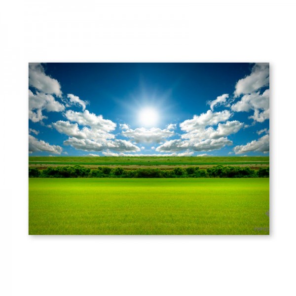 Картина обогреватель «Поле, солнце, облака» 60X80 см. (0.5 кВт.)